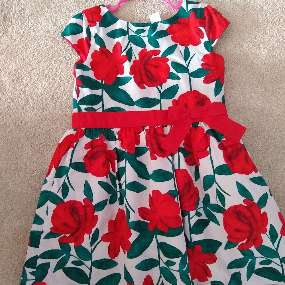 Carter's holiday dress 5t